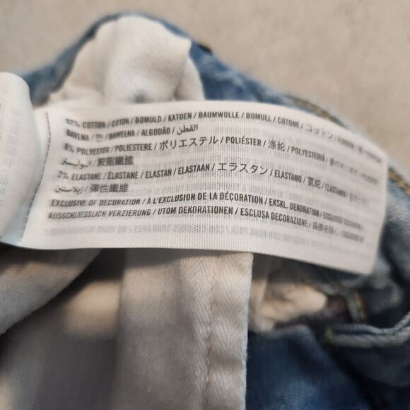 Abercrombie & Fitch Jeans Womens 27/4 Blue Simone High Rise Ankle Stretch 27x27 - Picture 10 of 14